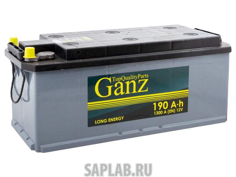 Купить GANZ GANZ1903LK Аккумулятор GANZ 190.4 А/ч R+ 514х218х210 EN1300 ganz1903lk