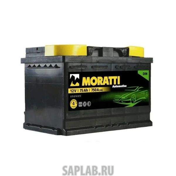Купить MORATTI 575014075 Аккумулятор Moratti 575 014 075 (75L 750А 278x175x190)