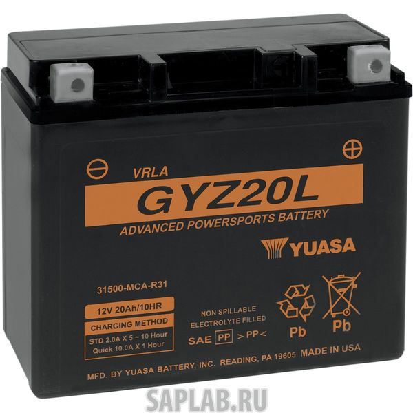 Купить запчасть YUASA - GYZ20L 