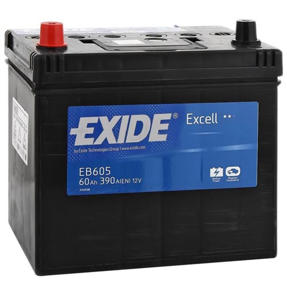Купить EXIDE EB605 Аккумулятор автомобильный EXIDE EB605 60 Ач