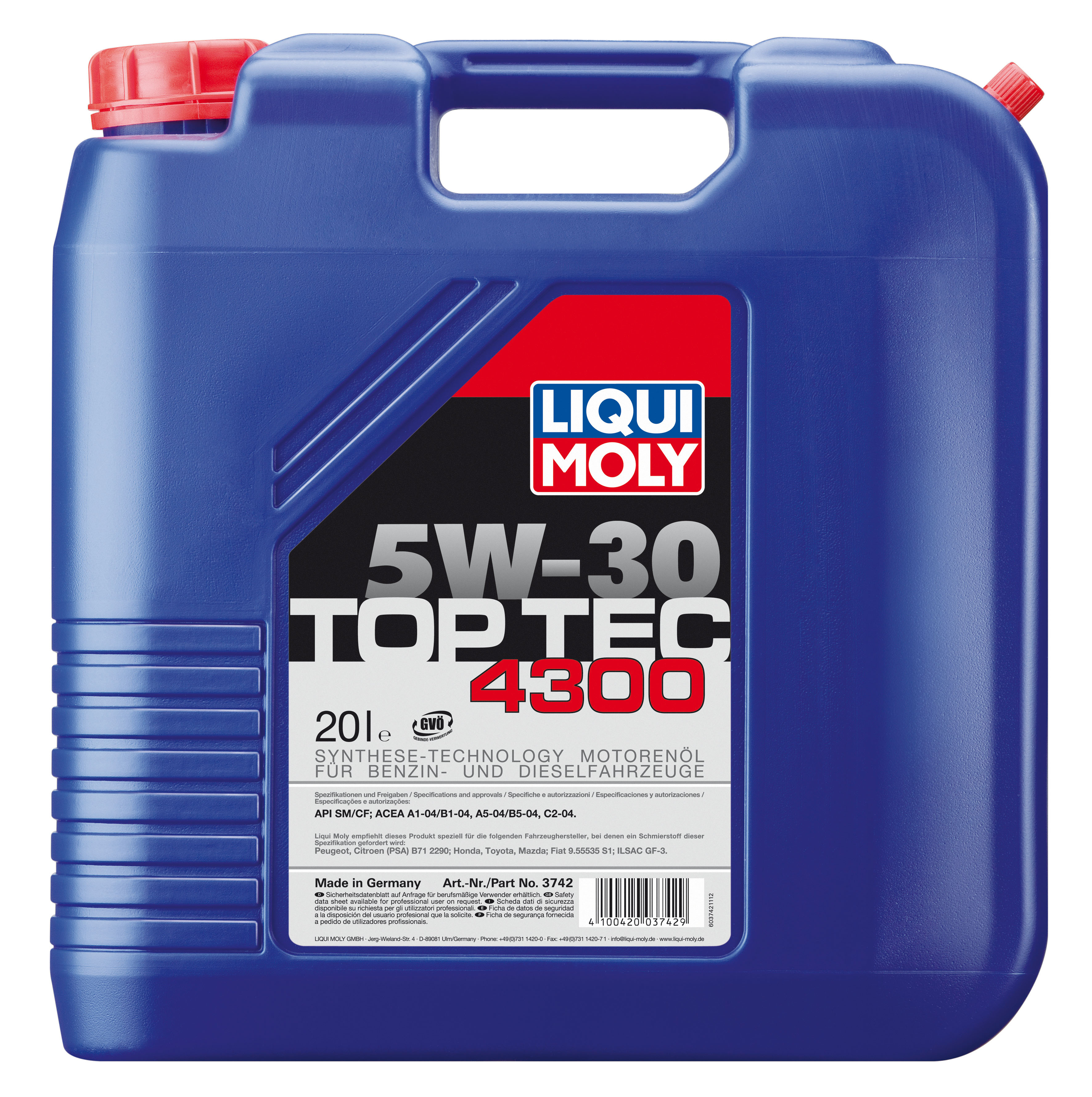 Купить запчасть LIQUI MOLY - 3742 